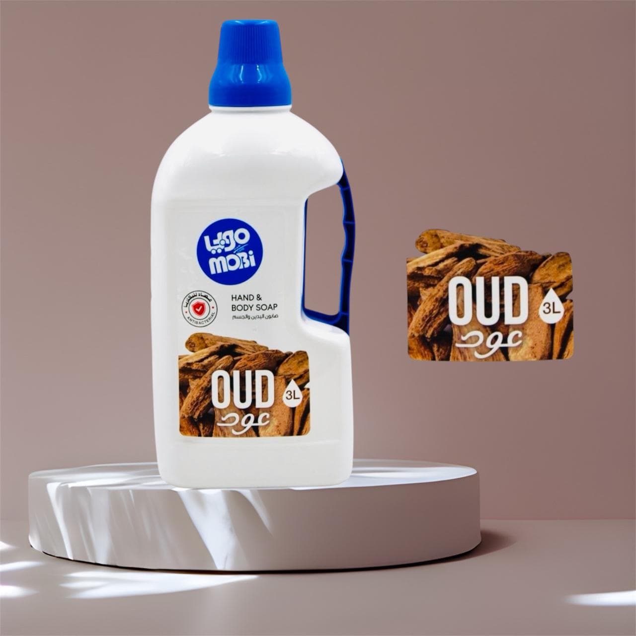 Antibacterial Hand & Body Soap (Oud)